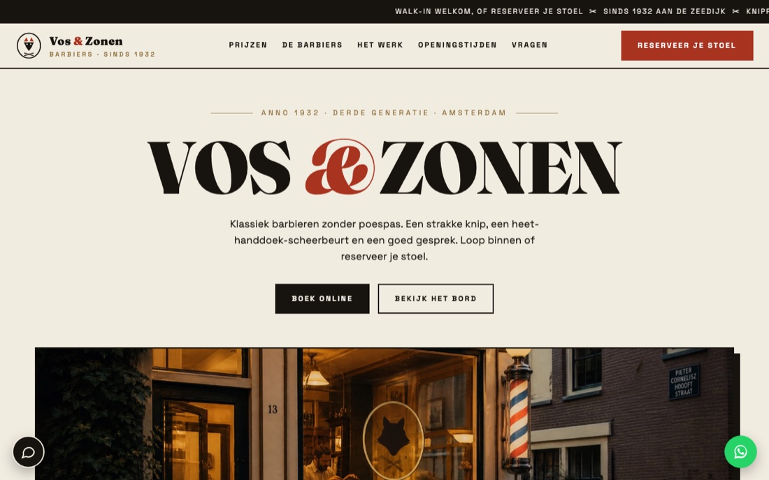 Voorbeeld van het ontwerp Heritage
