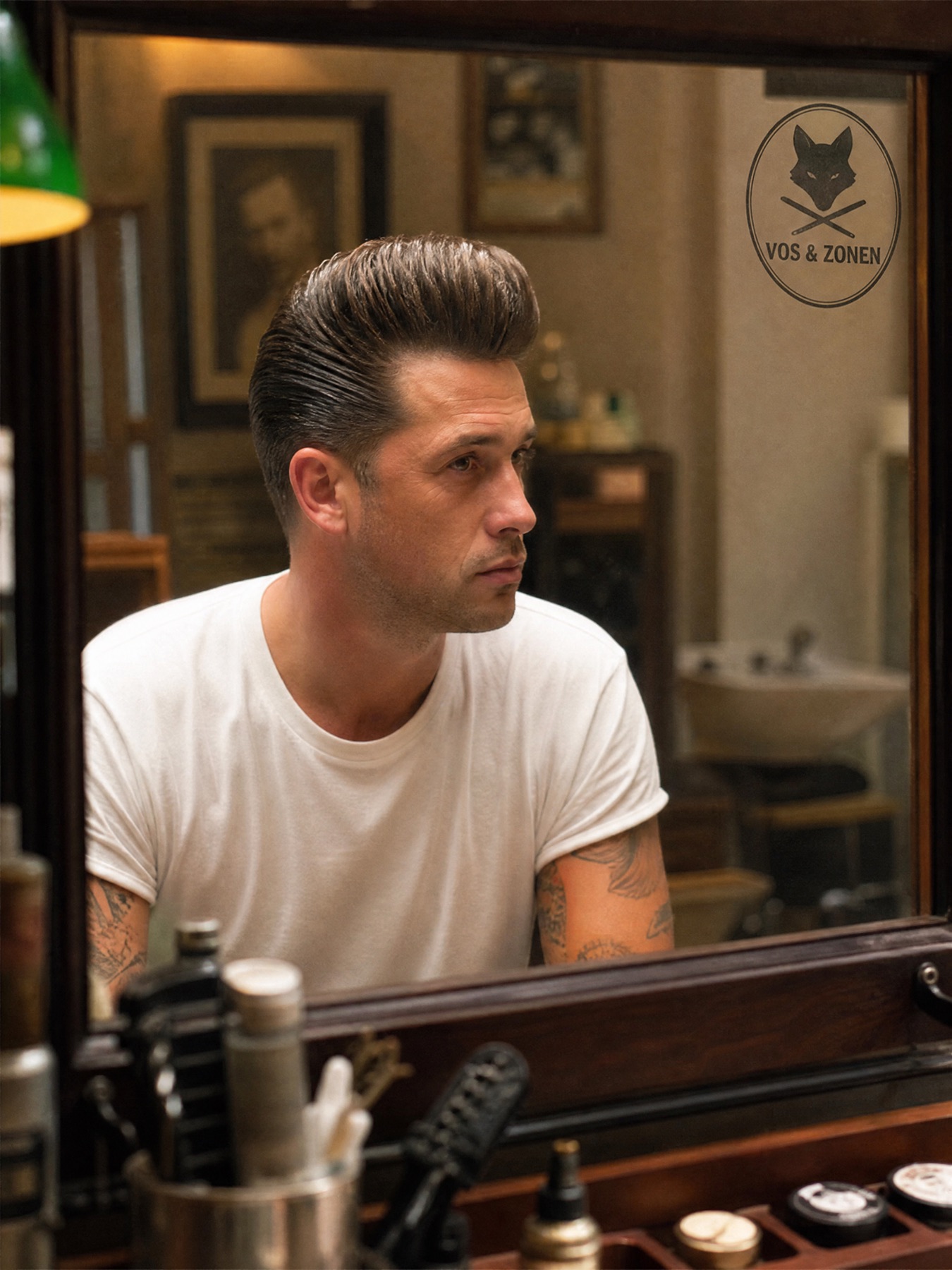 Klassieke pompadour